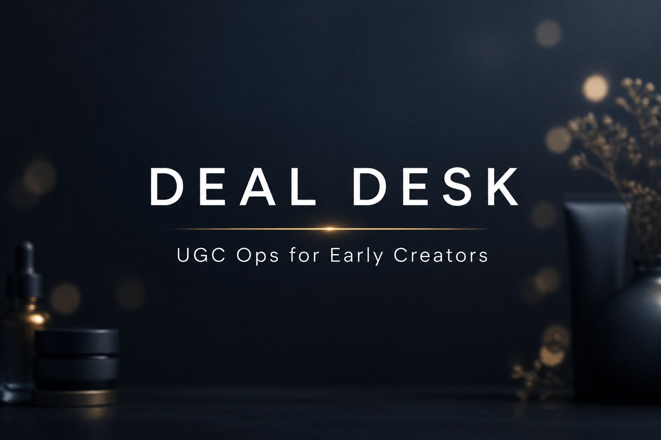 Deal Desk