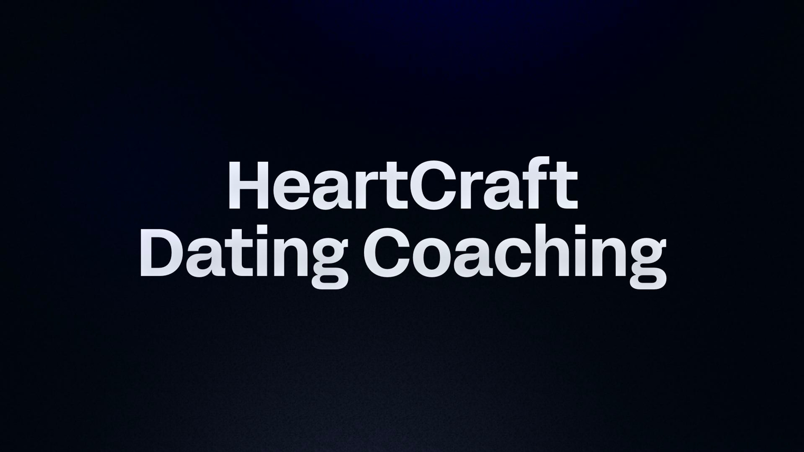 HeartCraft Dating Coaching