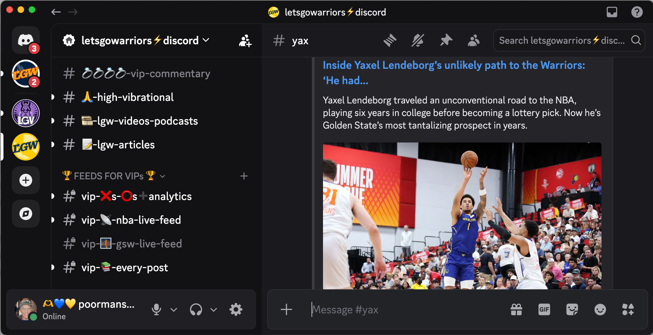 LGW/LGV Discord servers (free+VIP)