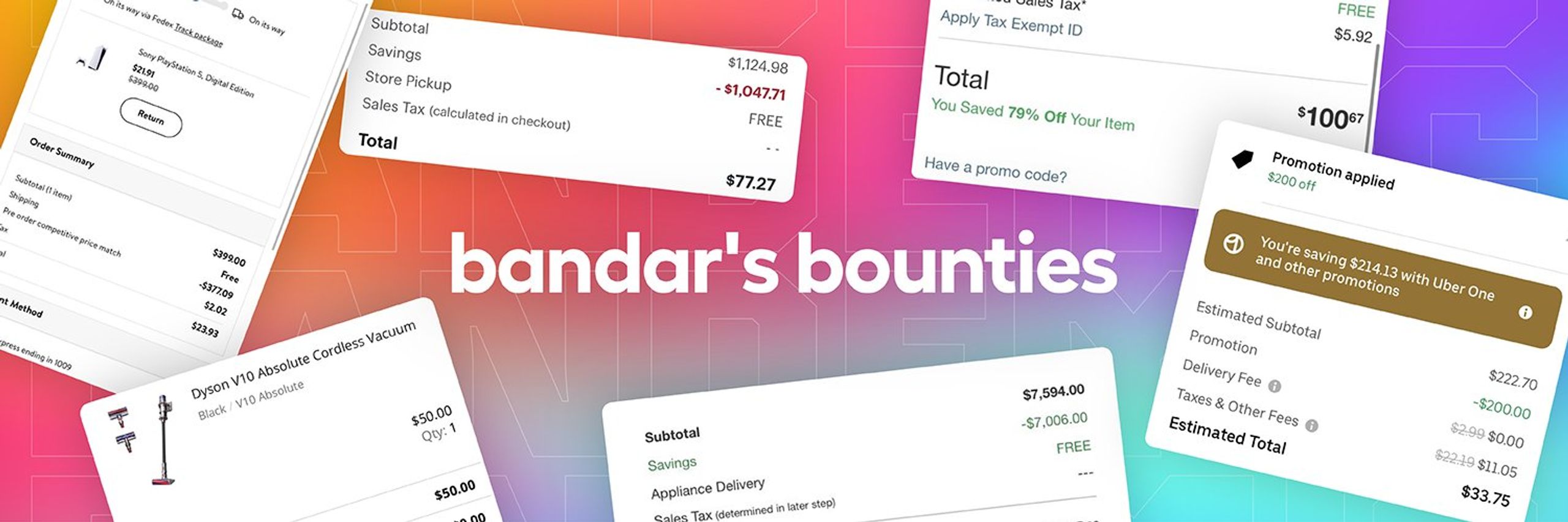 Bandar's Bounties