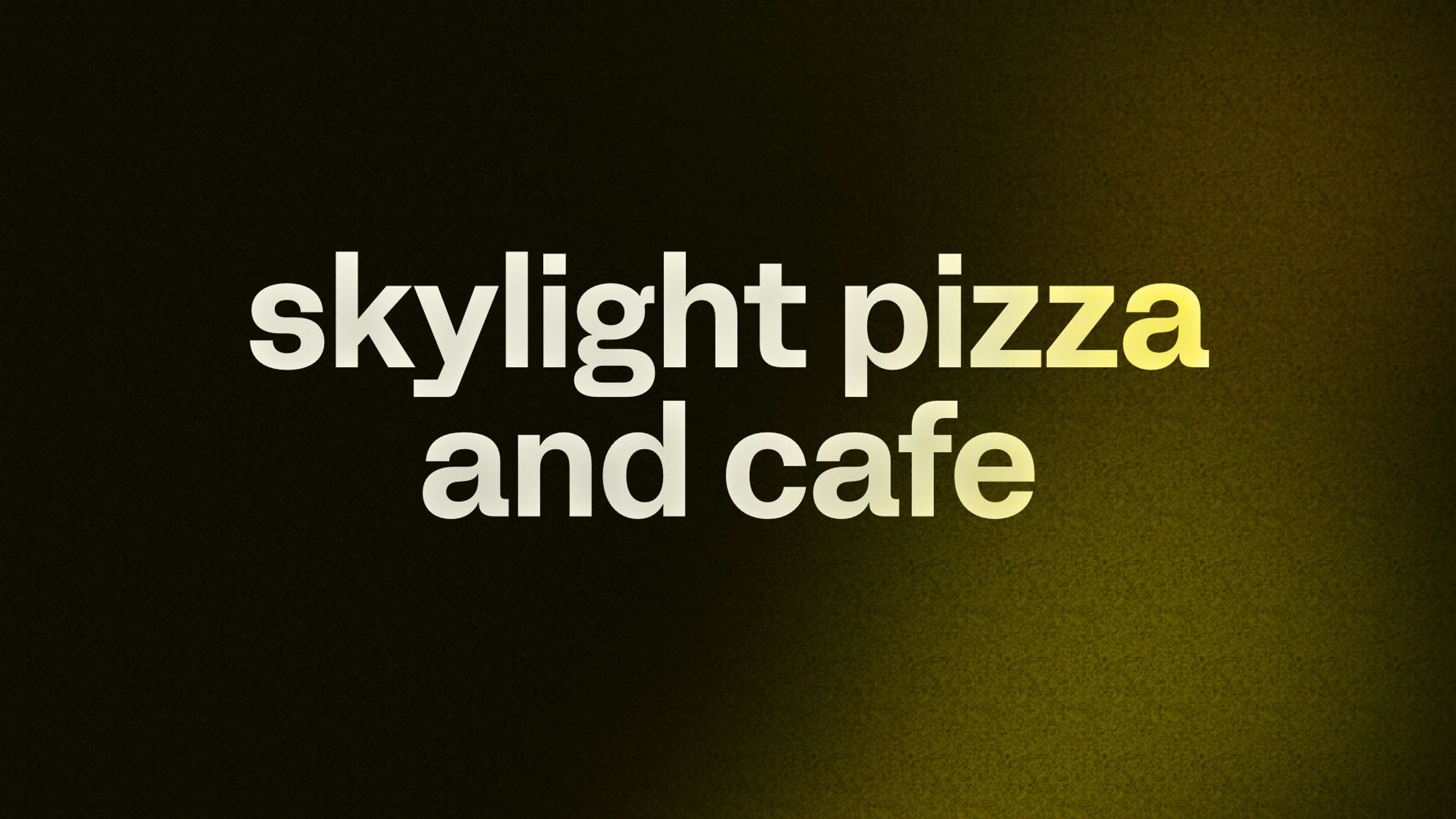 skylight pizza and cafe