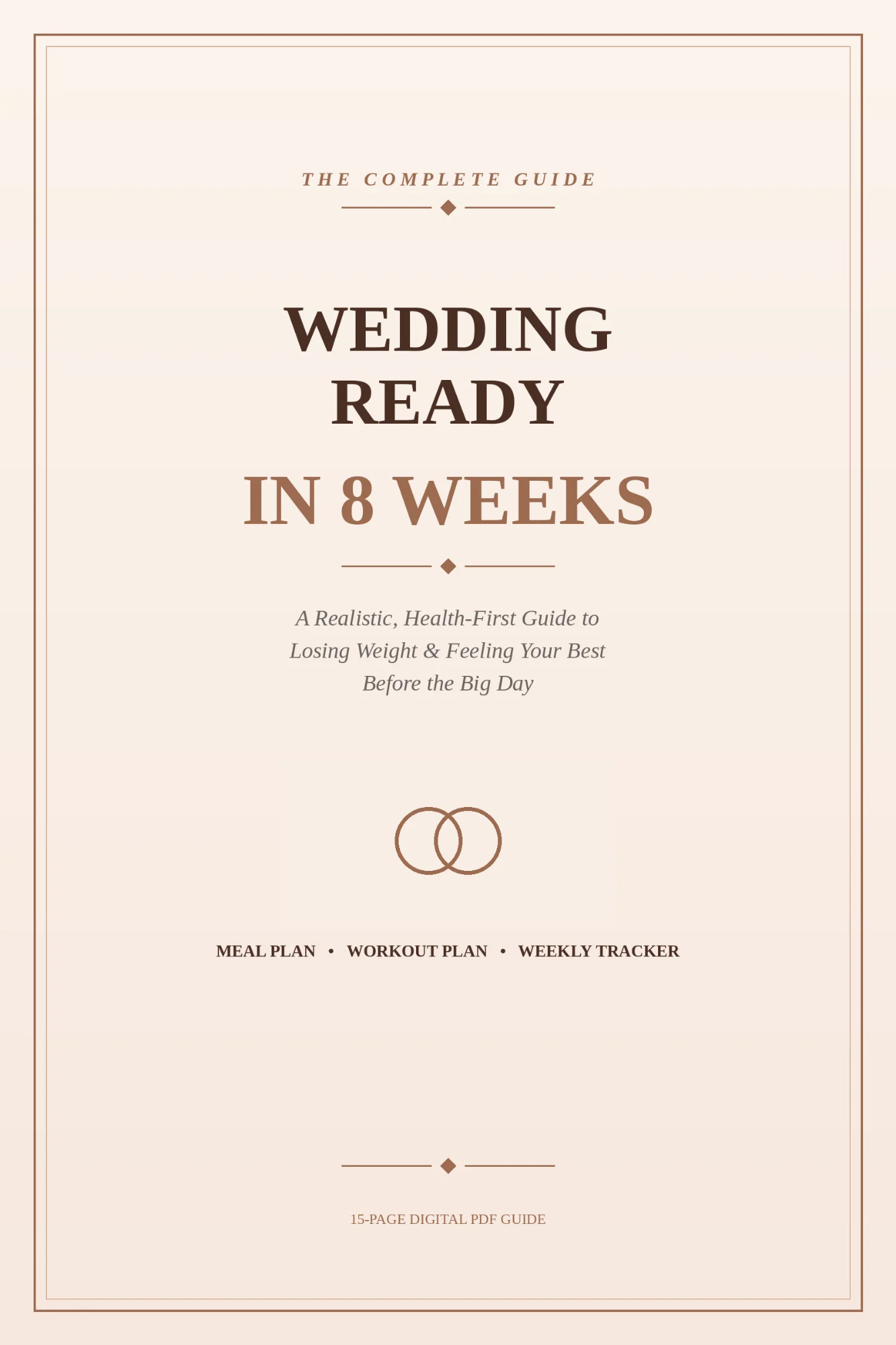 Wedding Ready in 8 Weeks