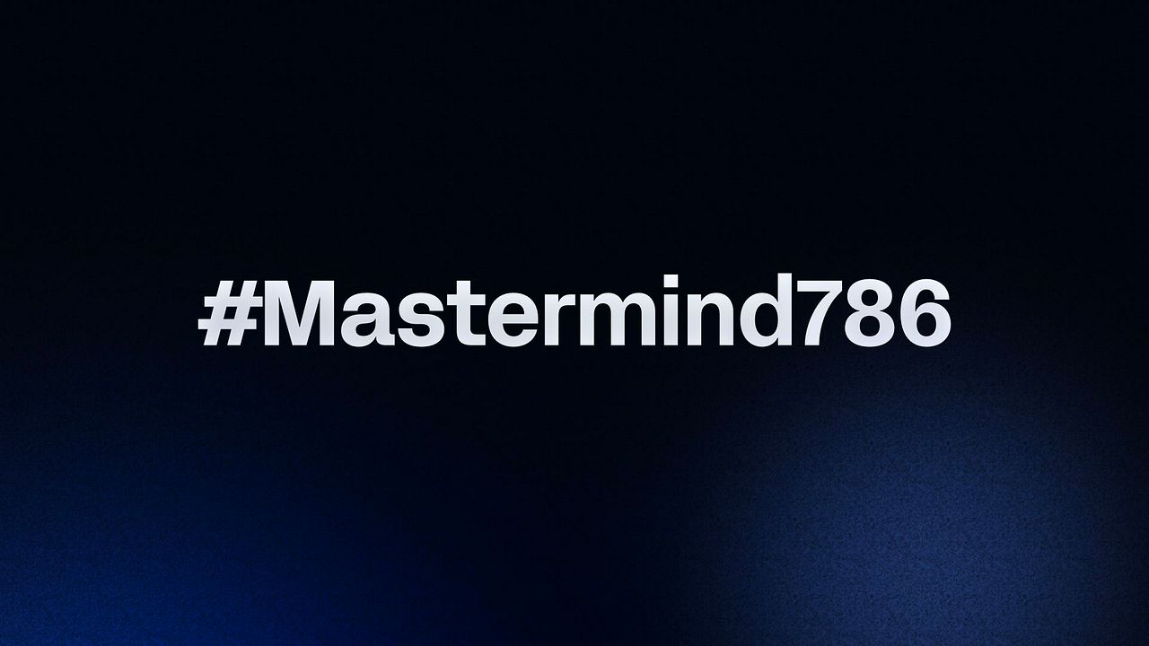 #Mastermind786