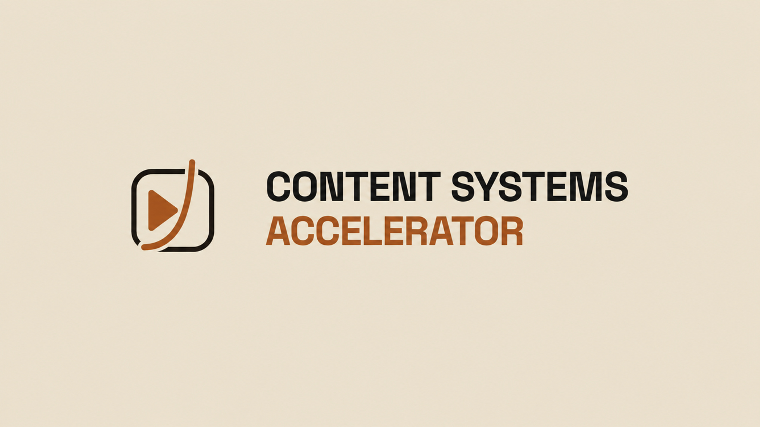 Content Systems Accelerator