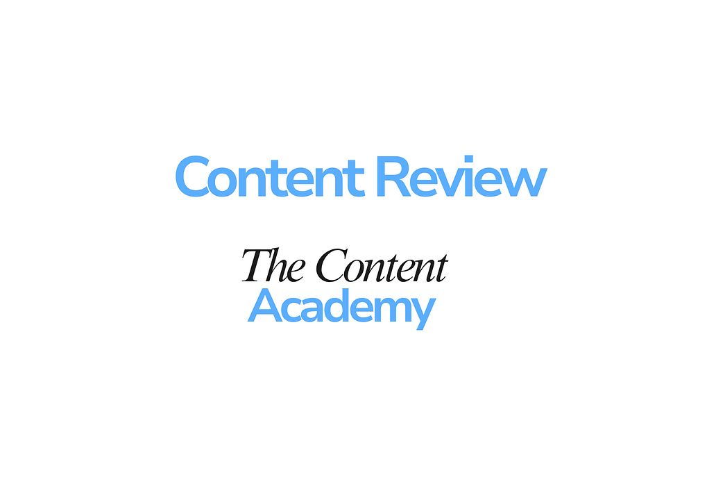 The Content Academy