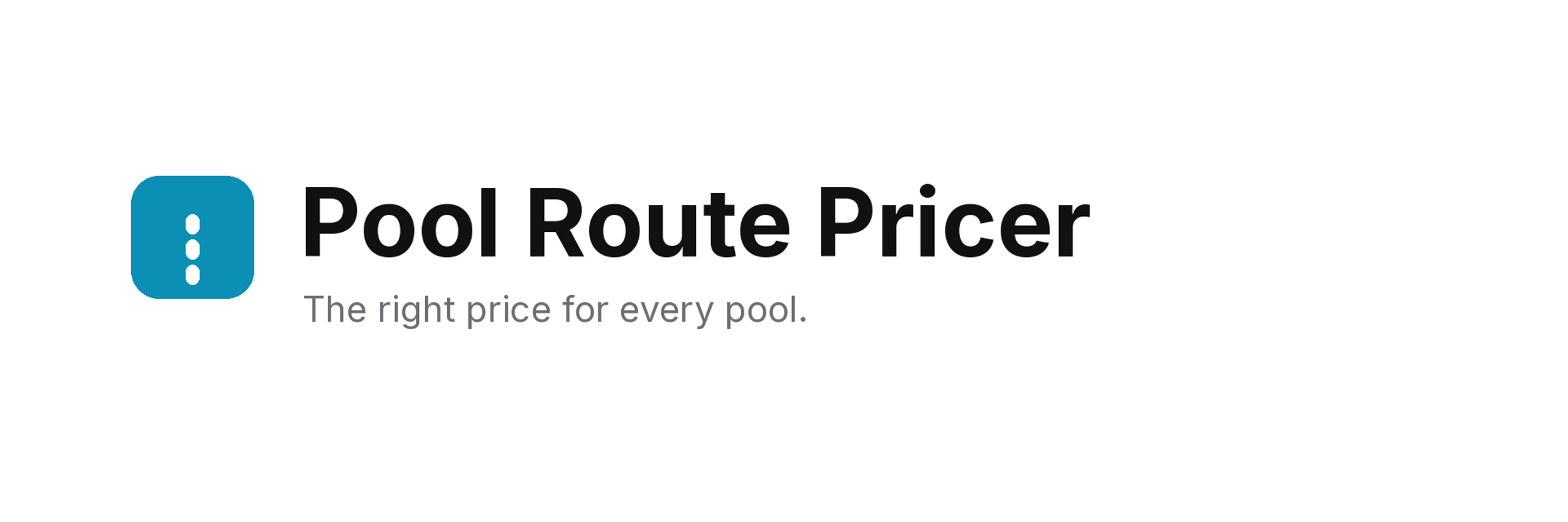 Pool Route Pricer
