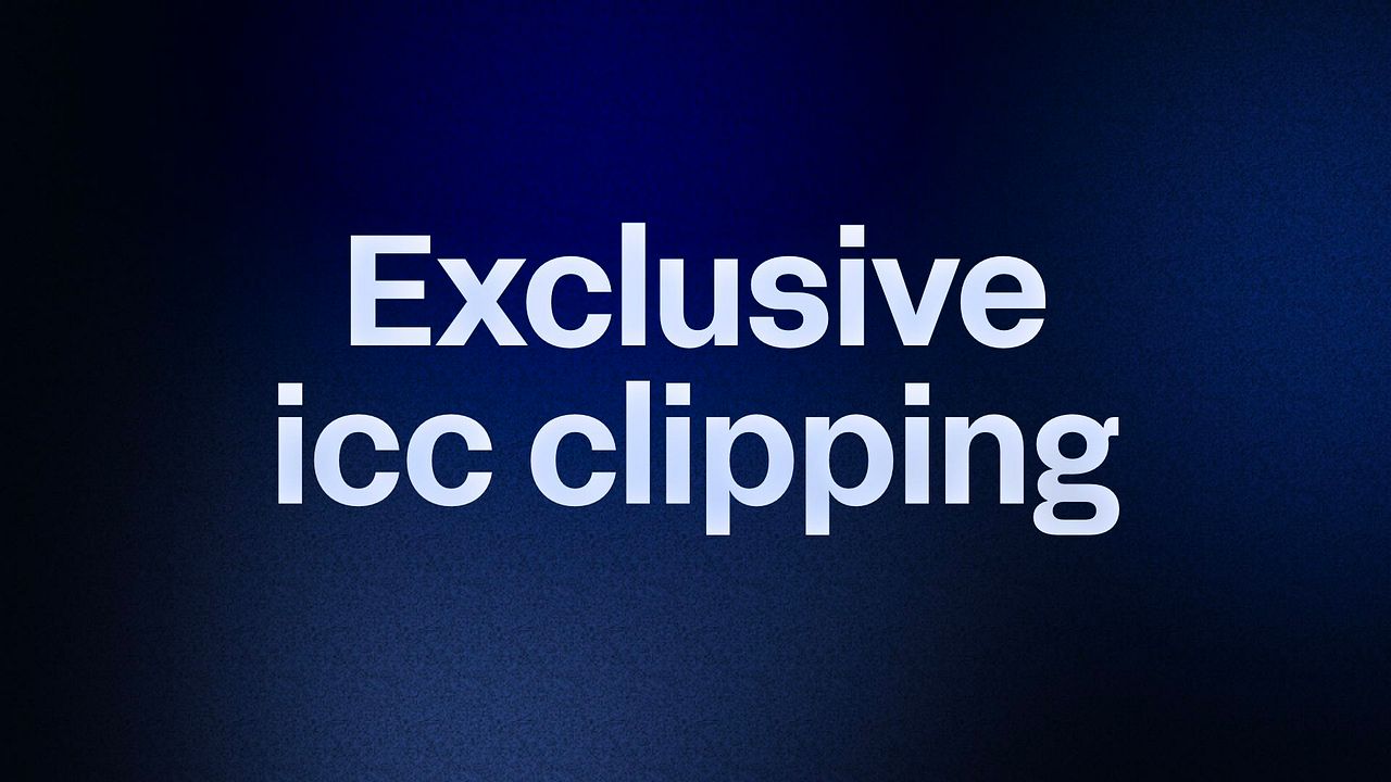 Exclusive icc clipping 