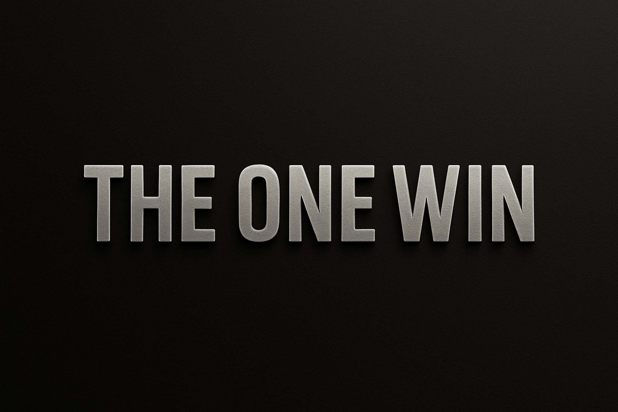 The One Win