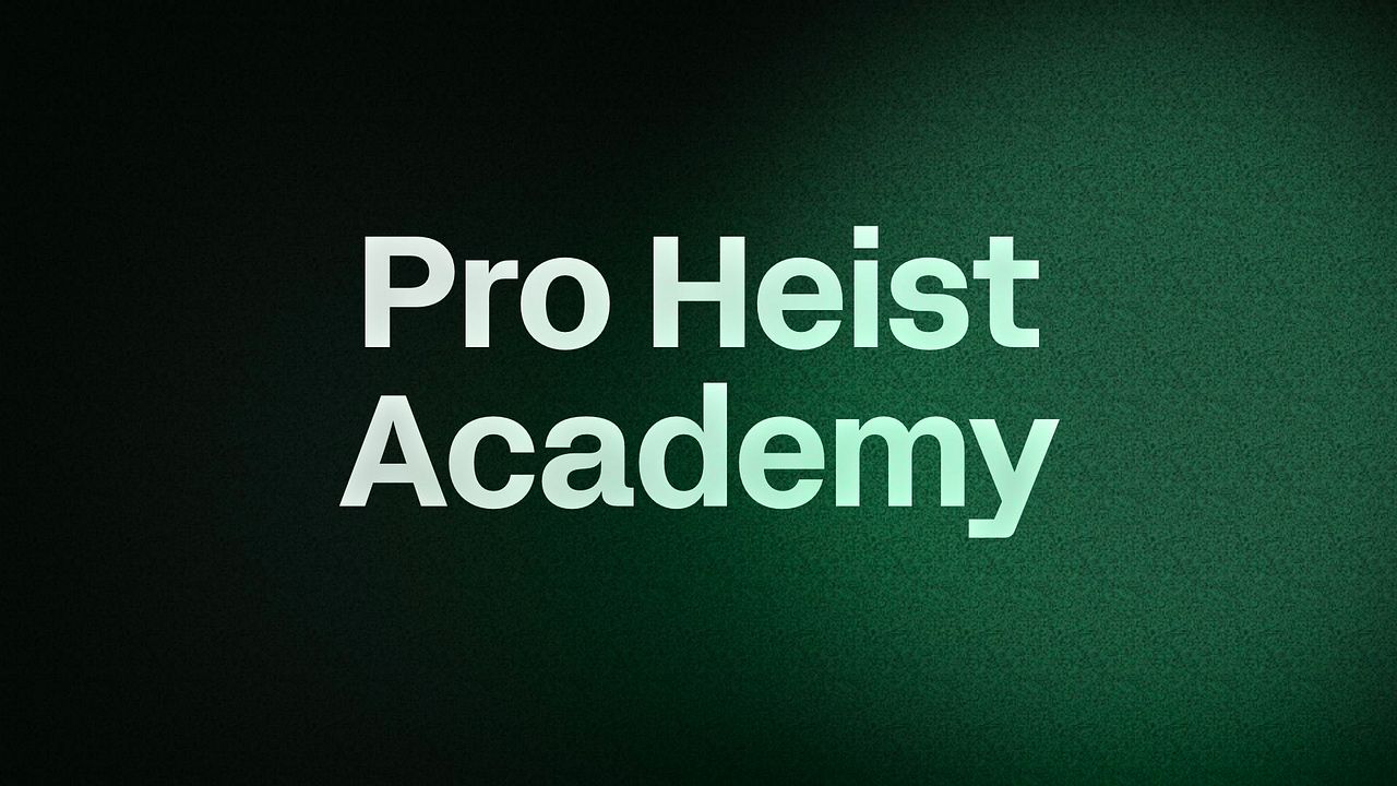 Pro Heist Academy