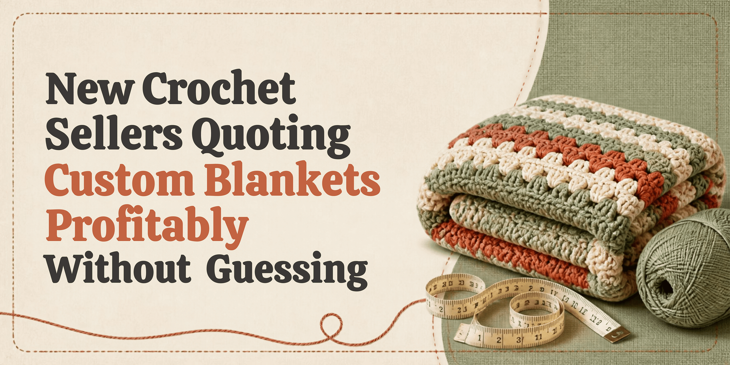 New Crochet Sellers Quoting Custom Blankets Profitably Witho