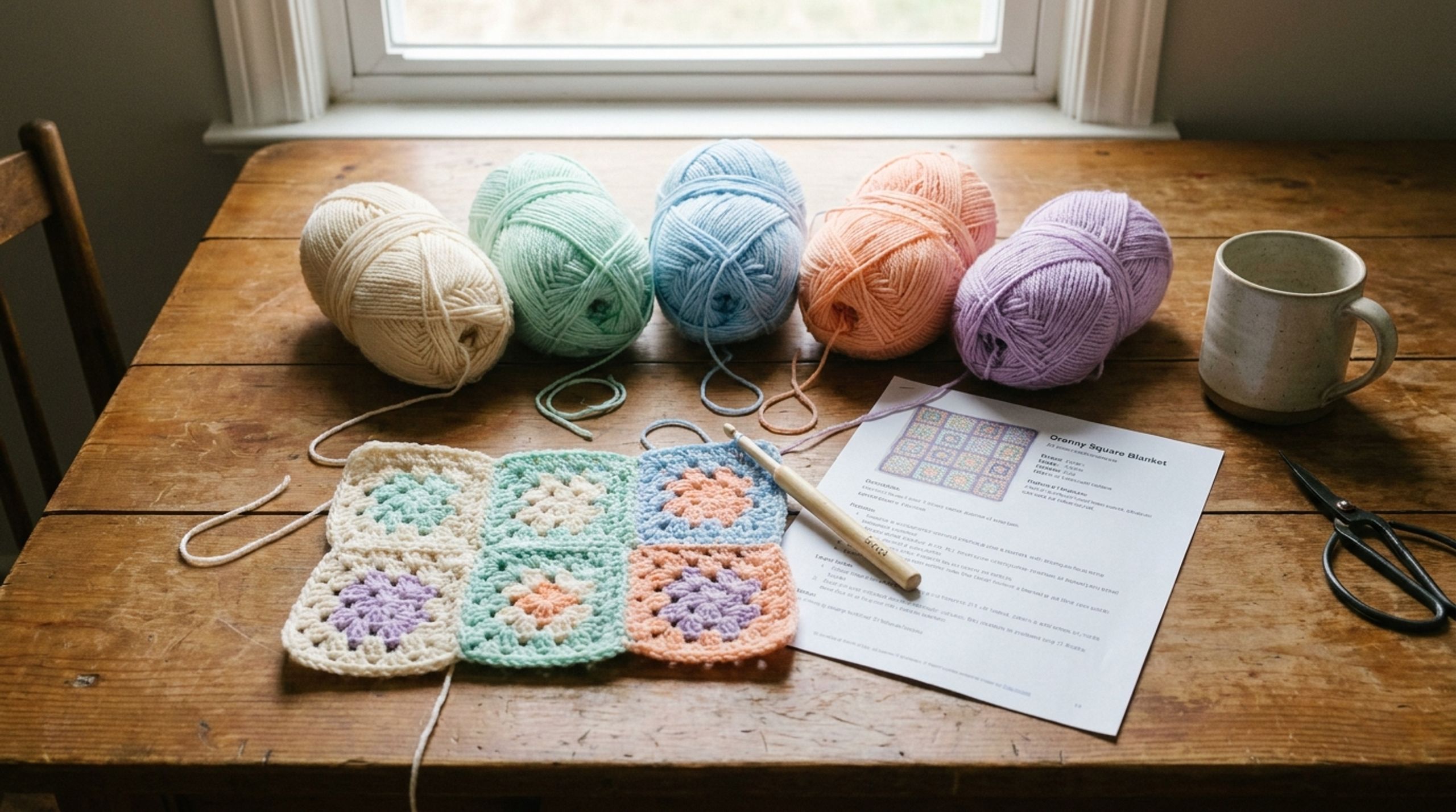 Crochet Starter Pattern PDF