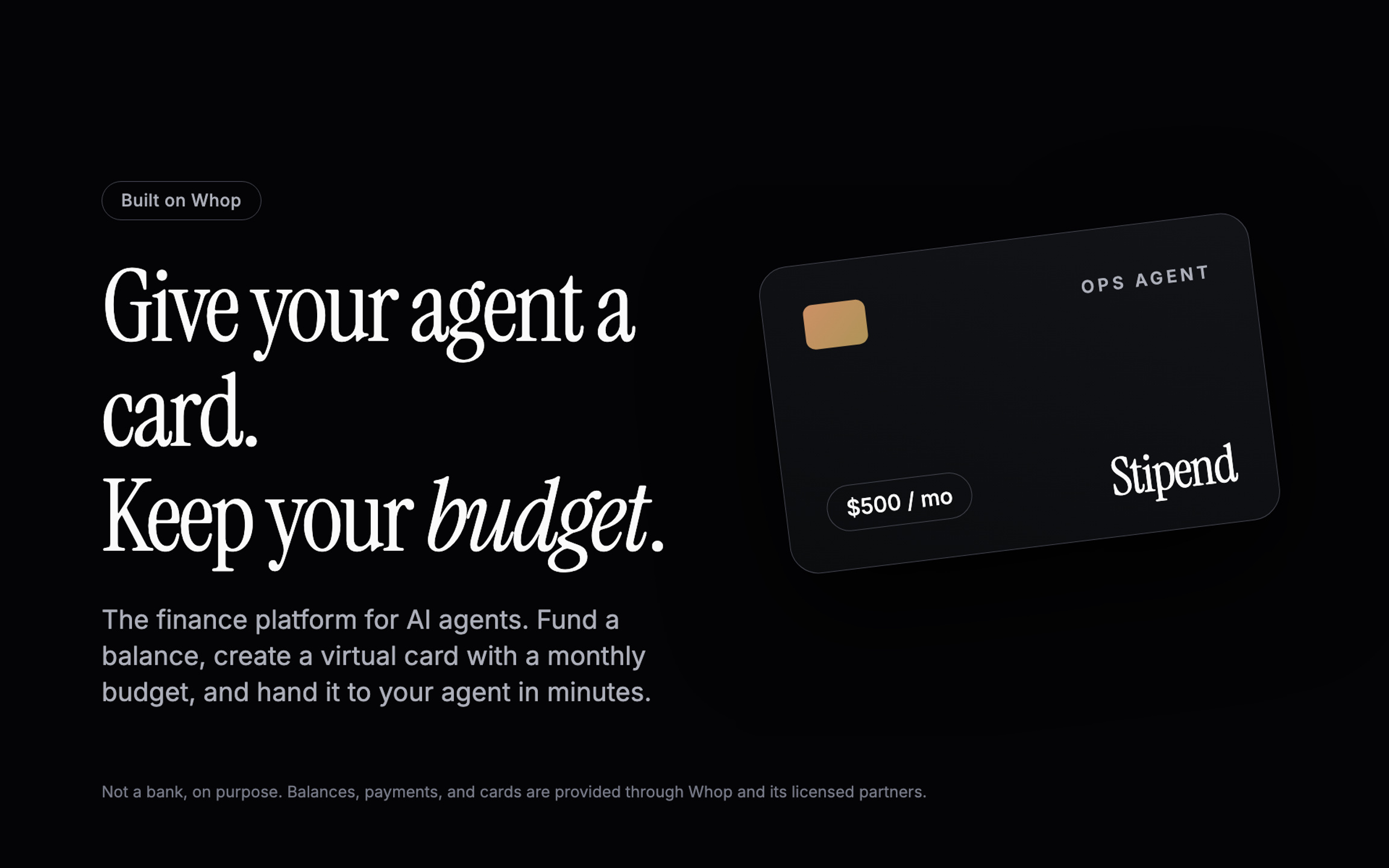 Stipend