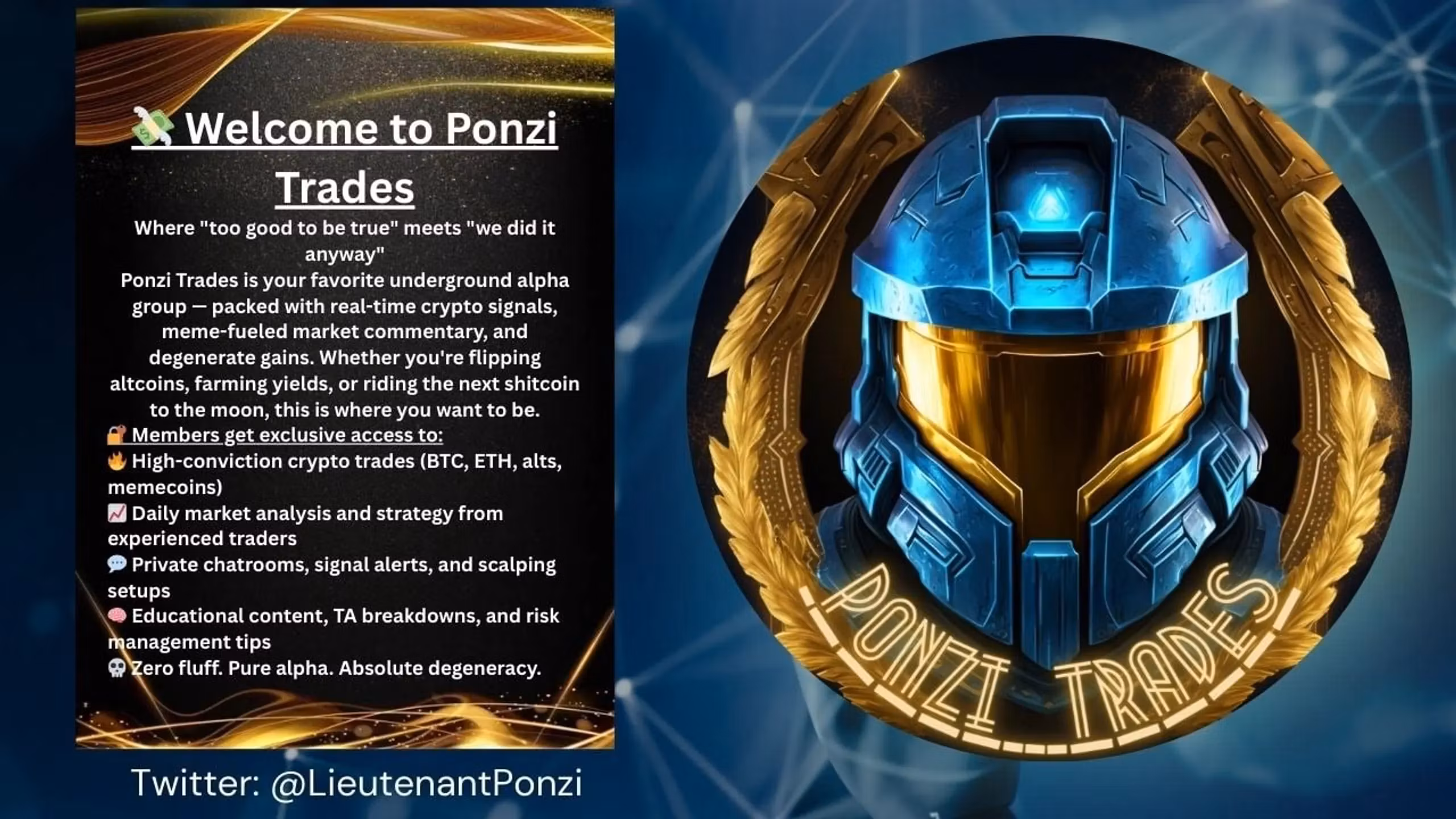 Ponzi Trades