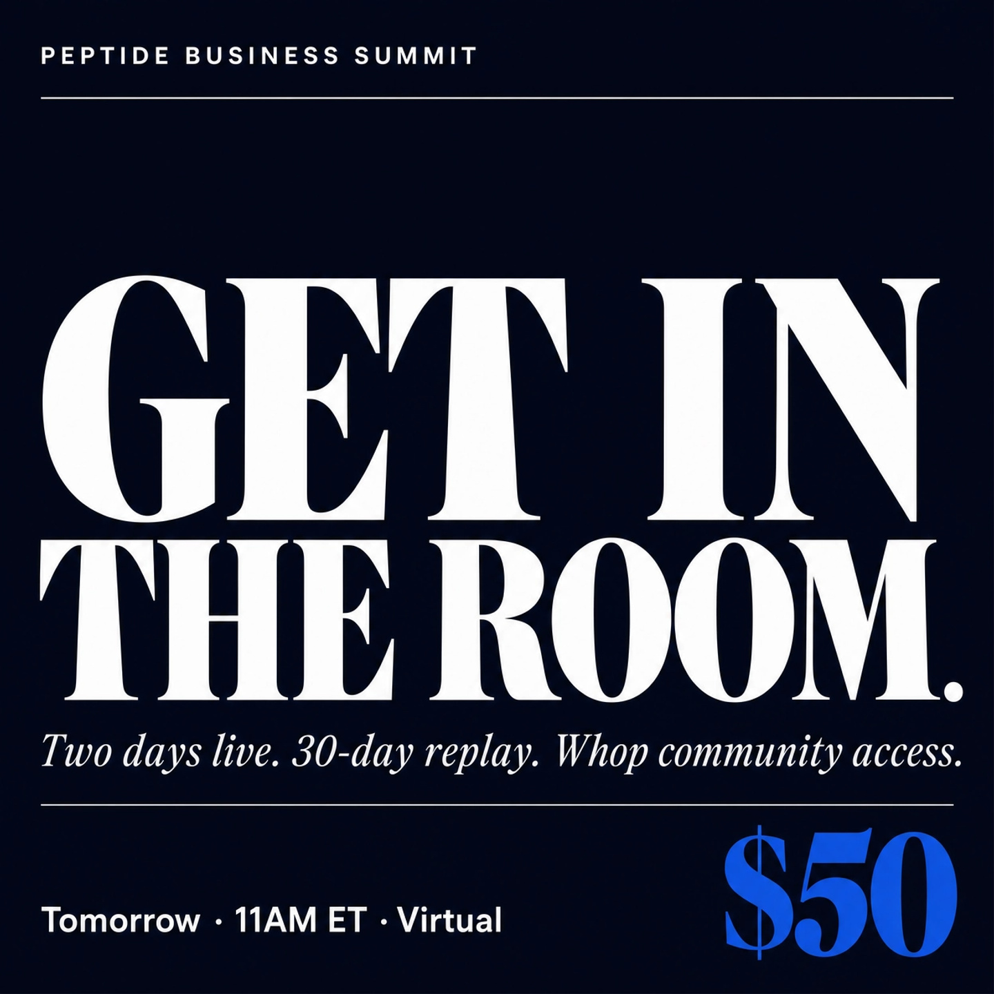 Peptide Business Summit