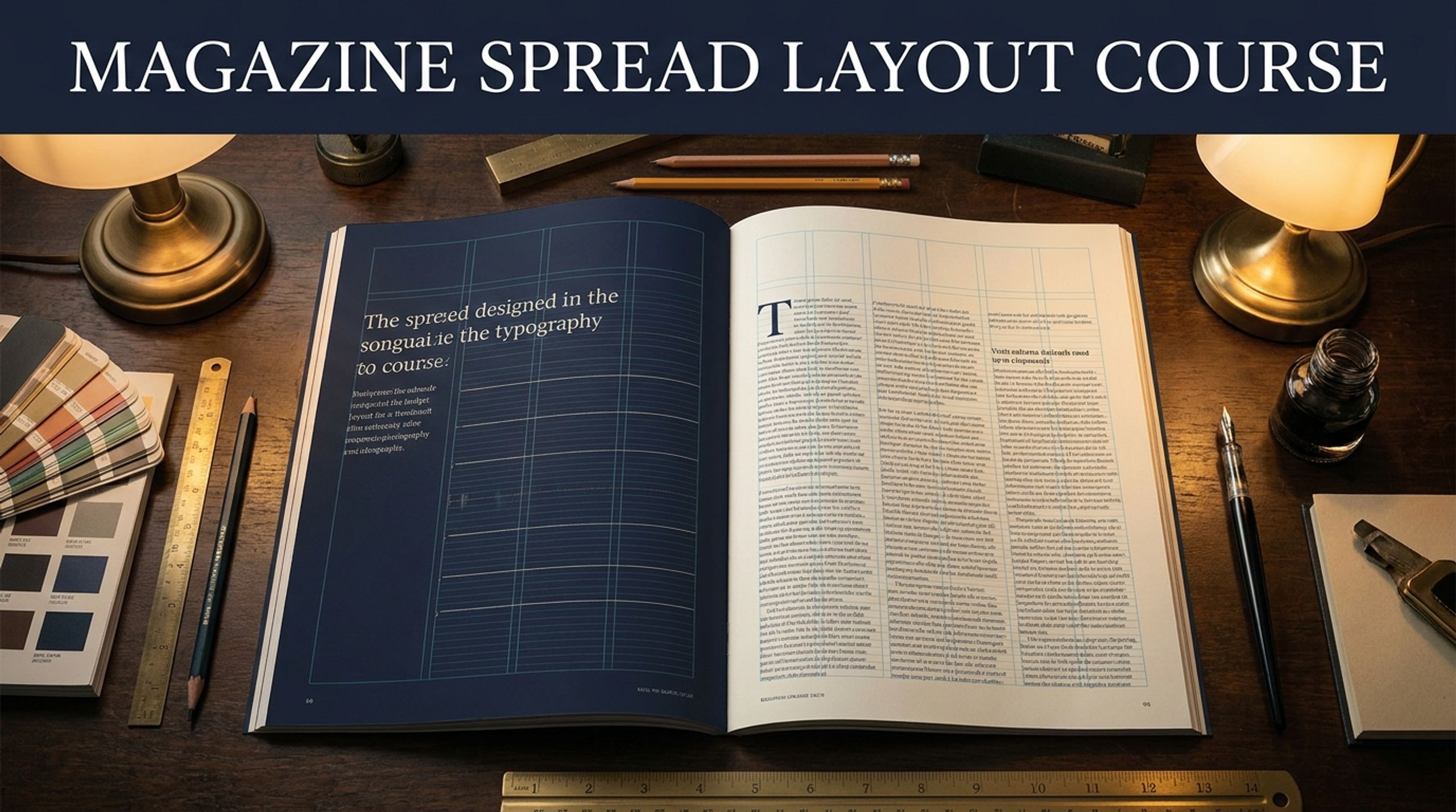Magazine Spread Layout Mastery