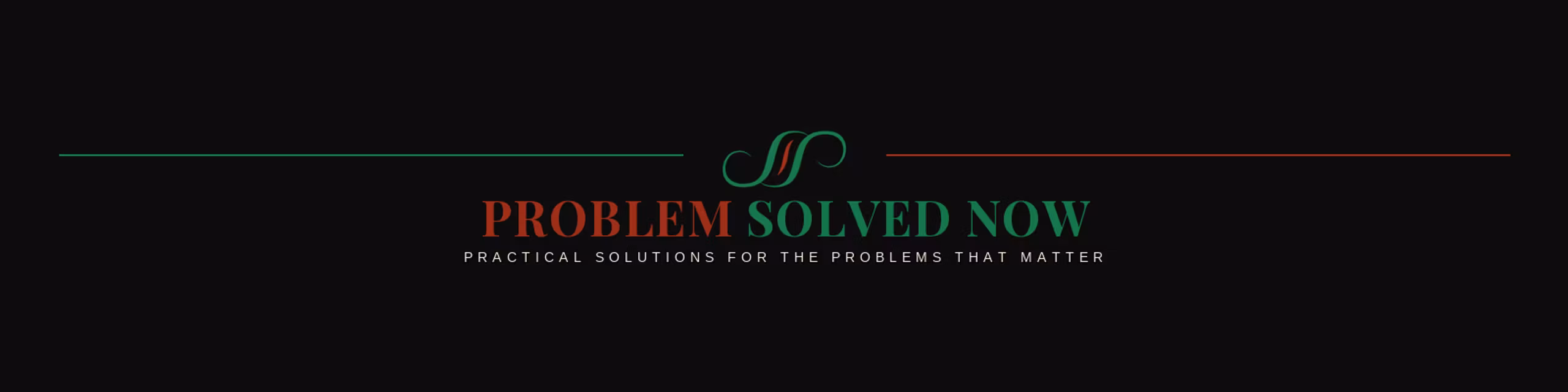 Problem Solved Now