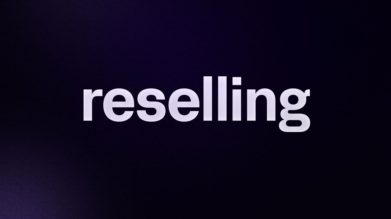 reselling