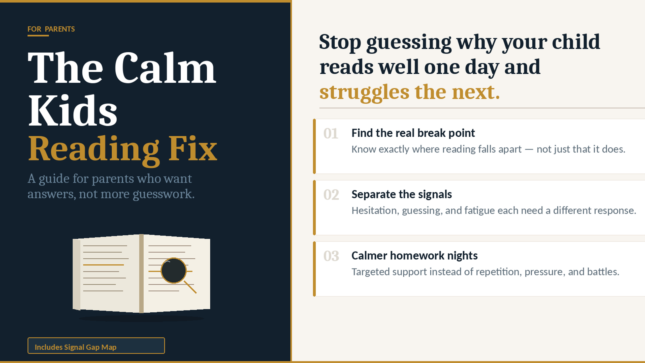 The Calm Kids Reading Fix for Parents