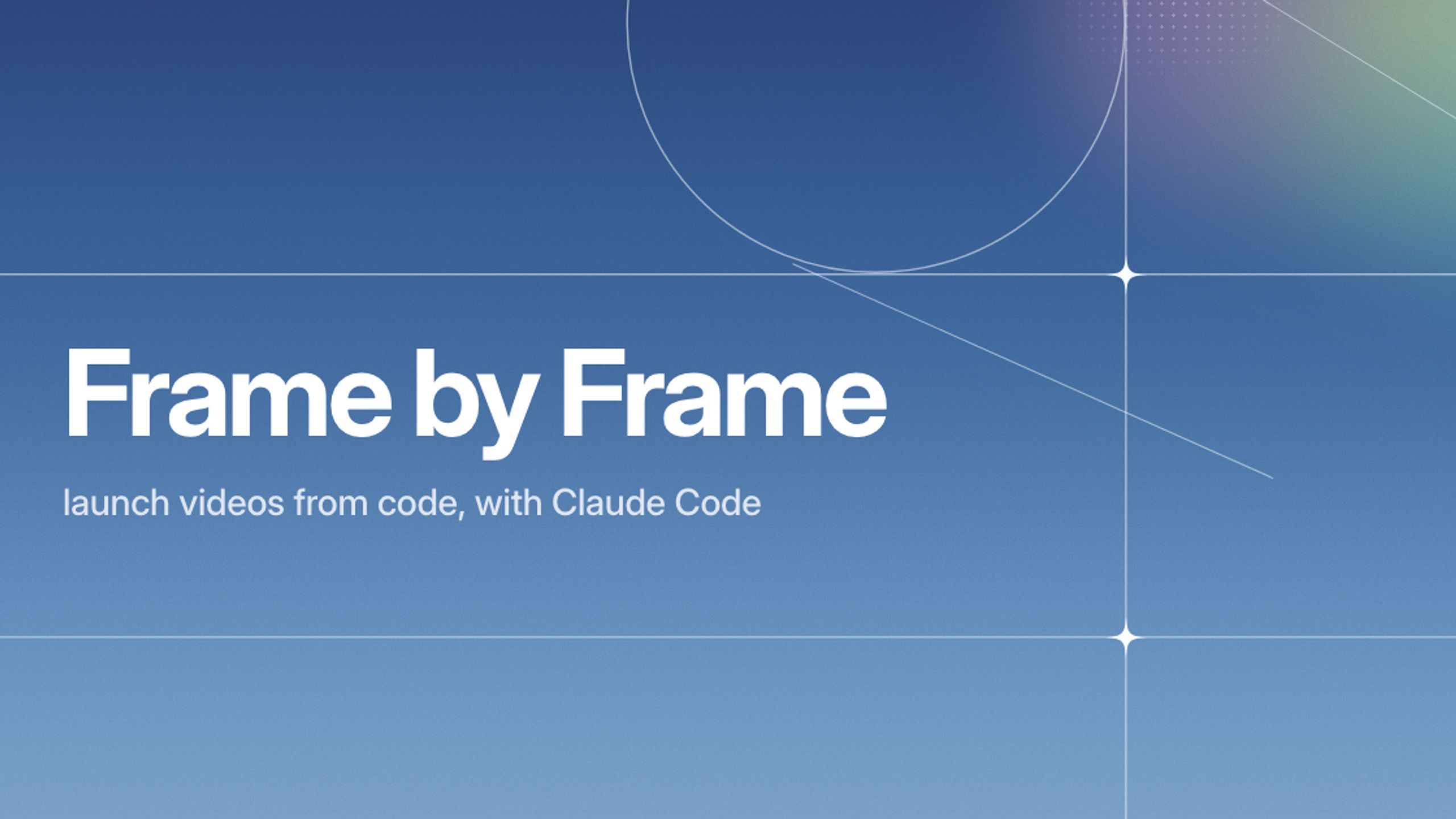 Frame by Frame