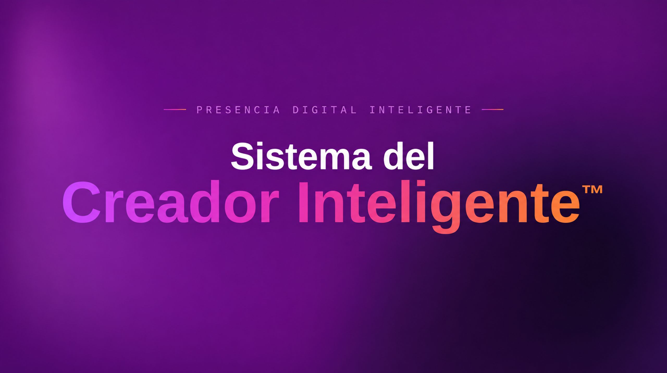 Sistema del creador Inteligente