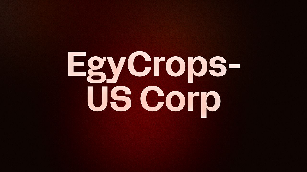 EgyCrops-US Corp