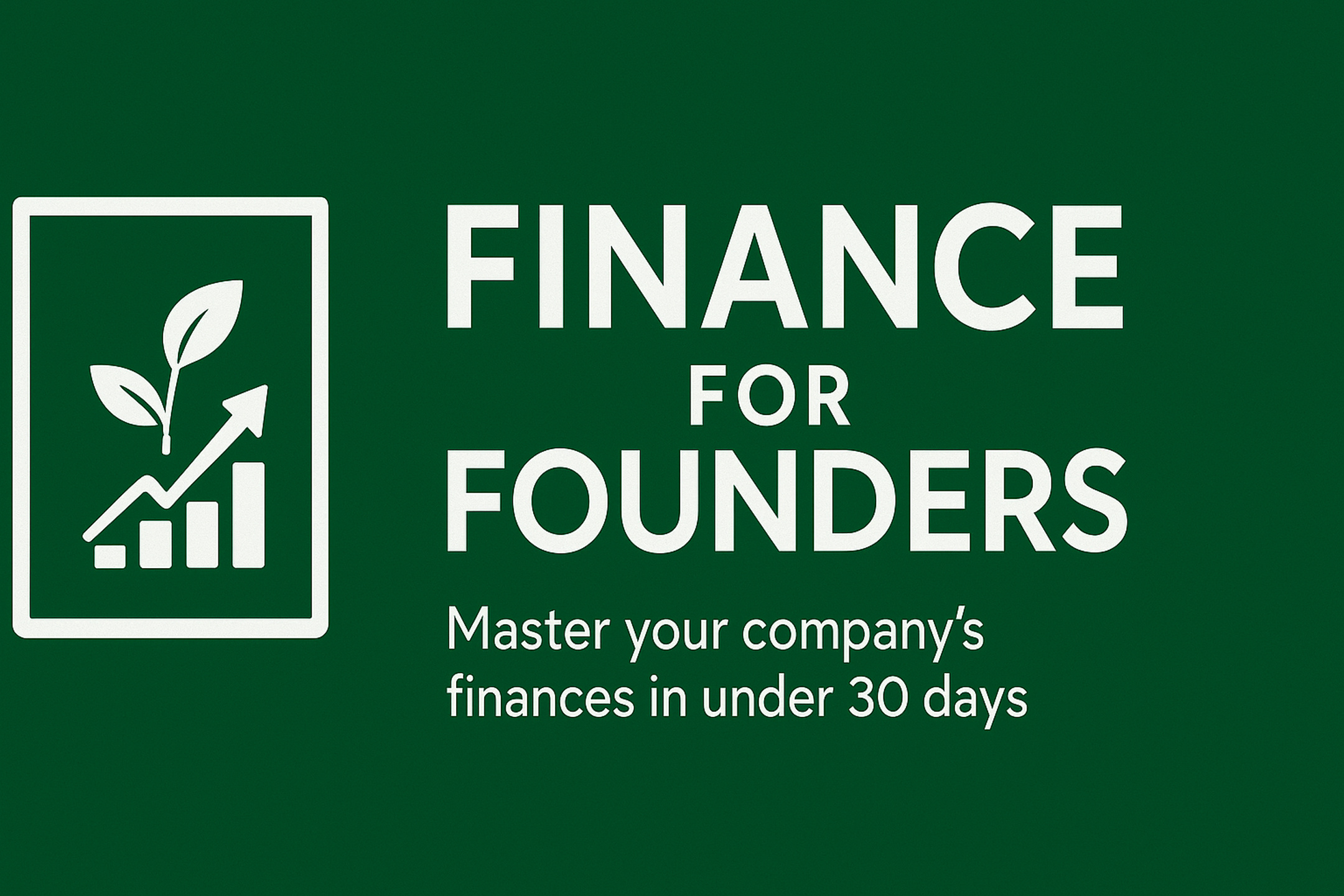 Finance for Founders