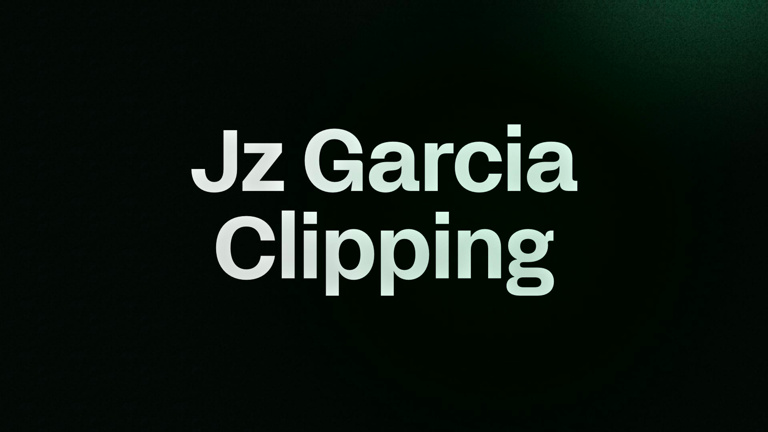 Jz Garcia Clipping