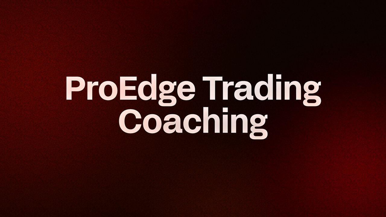 ProEdge Trading Coaching