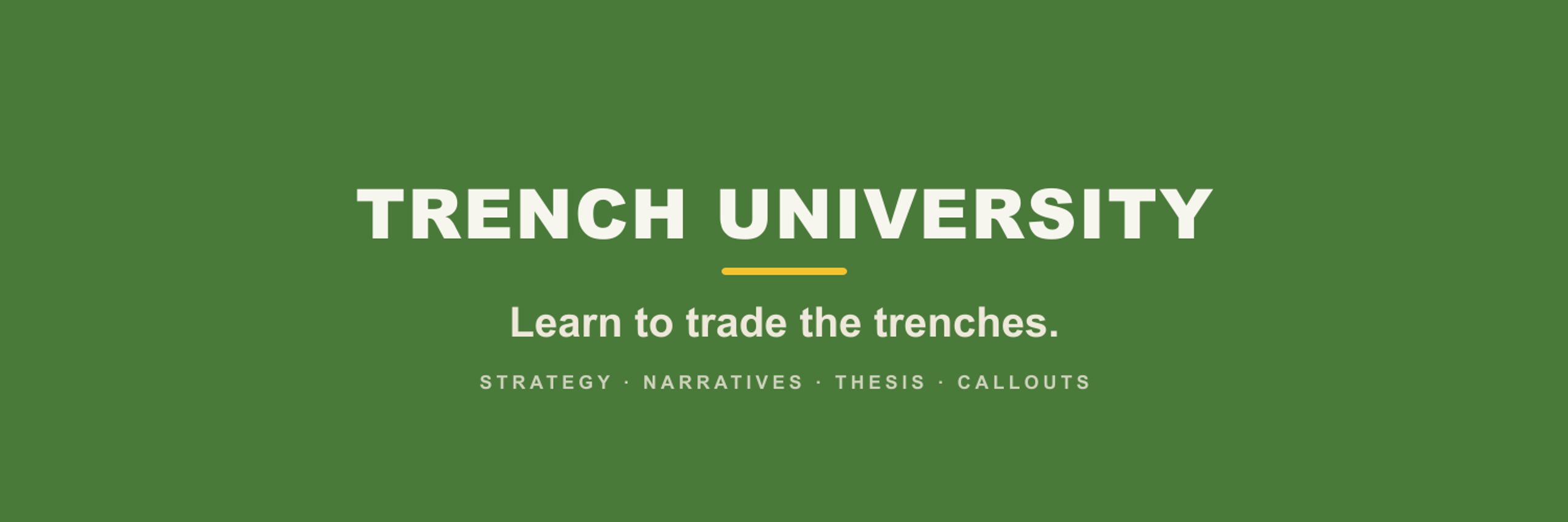 Trench University