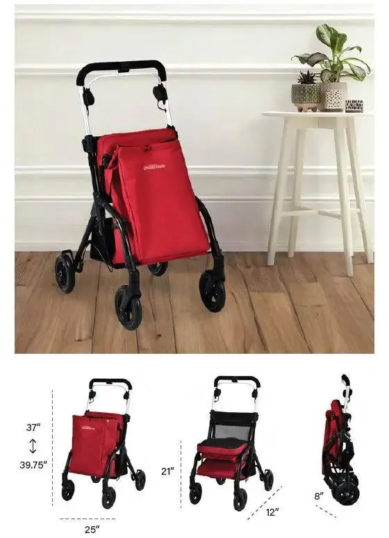 Triumph Rollator with Shopping Bag