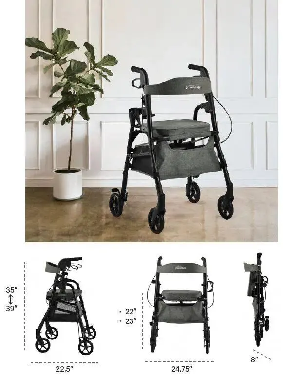 Triumph Essentials Rollator with Basket
