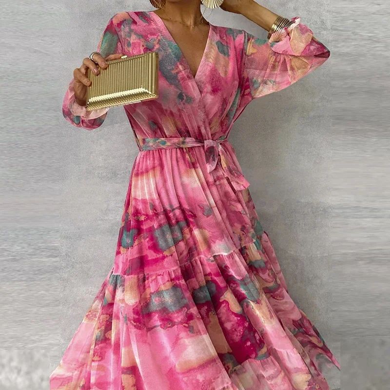 Sophie | Robe élégante à imprimé fleuri