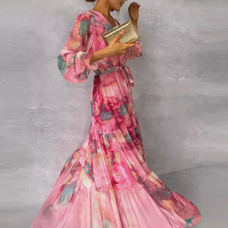 Sophie | Robe élégante à imprimé fleuri