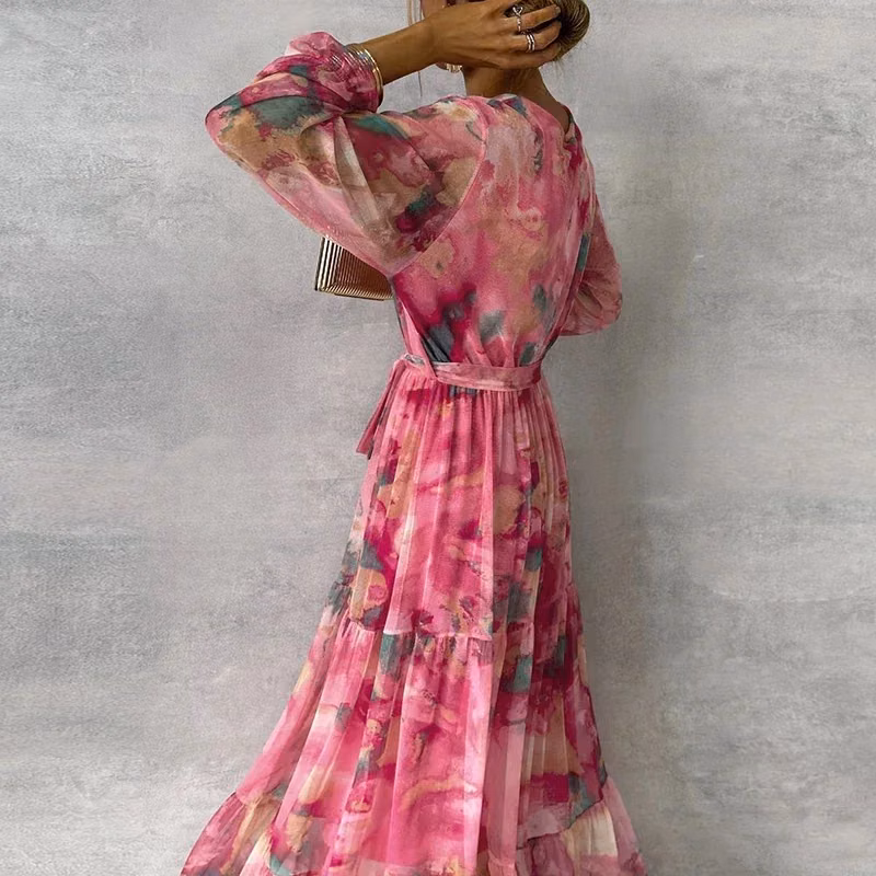 Sophie | Robe élégante à imprimé fleuri