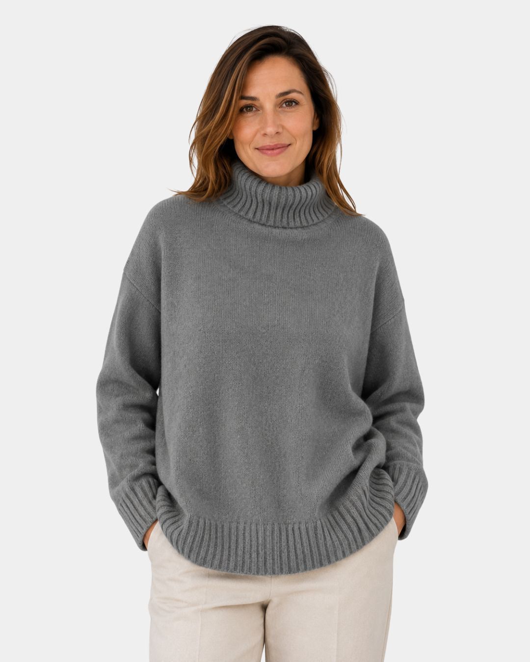 Irena | Pull Doux à Col Roulé