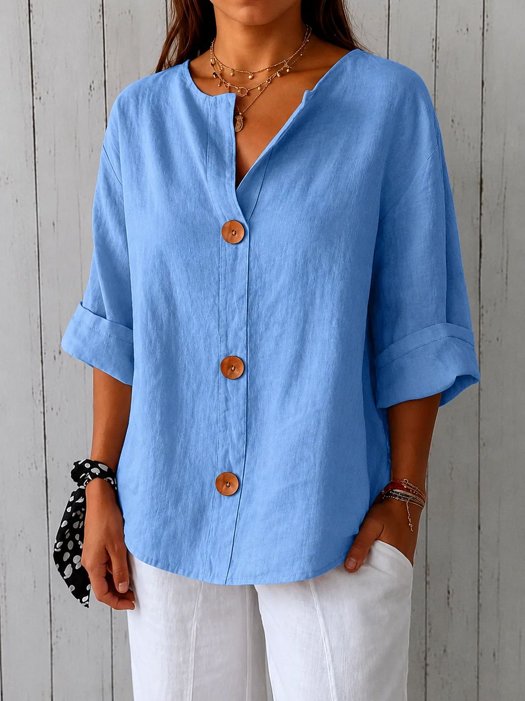 Olivia™ | Blouse Estivale Ample
