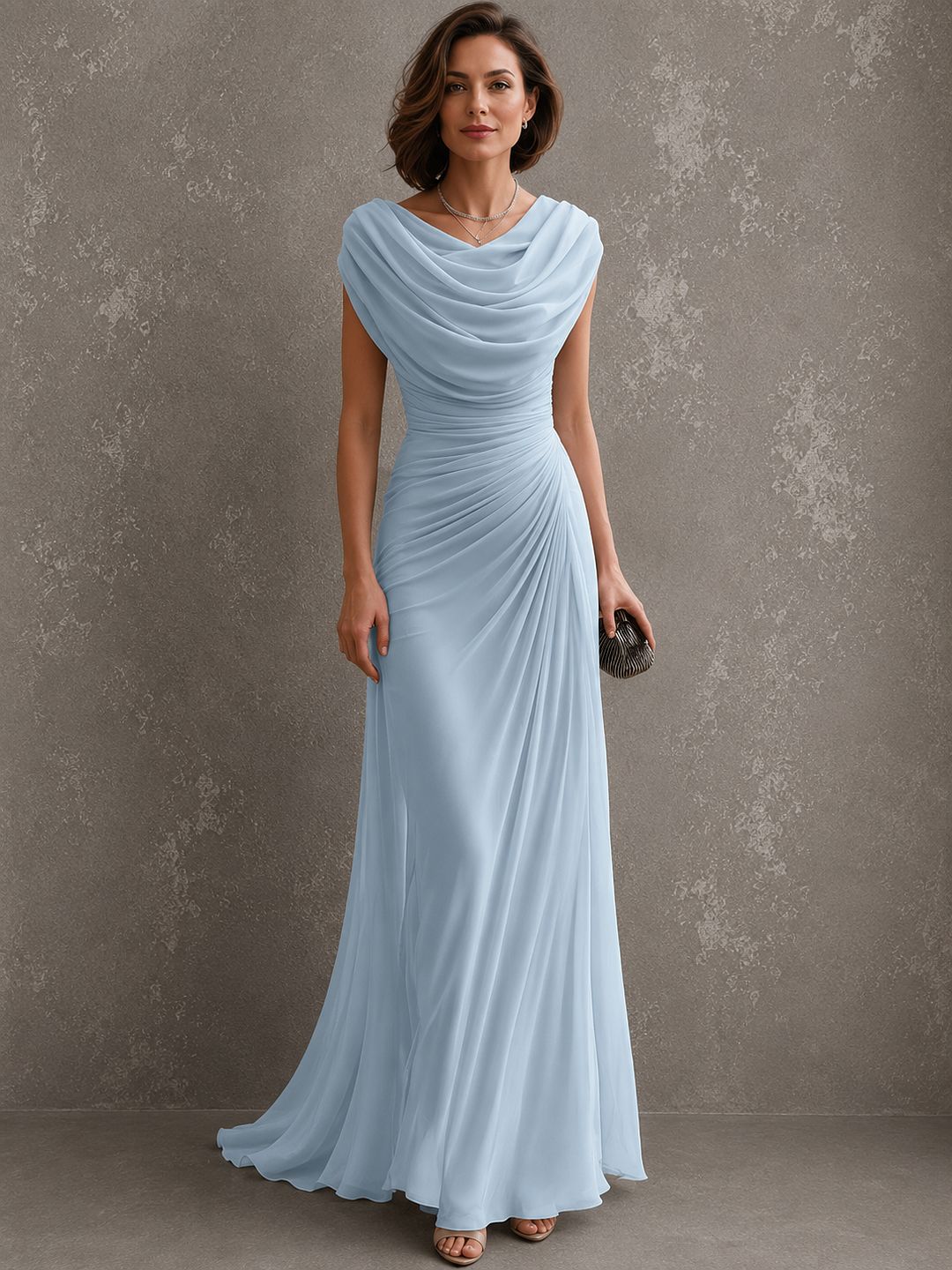 Julienne | Robe Maxi Drapée Élégante