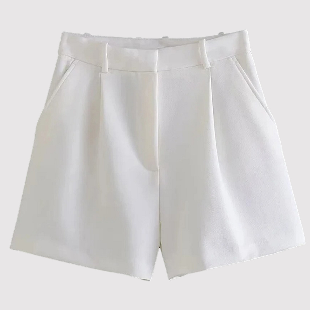 Rozenn | Short Taille Haute Élégant