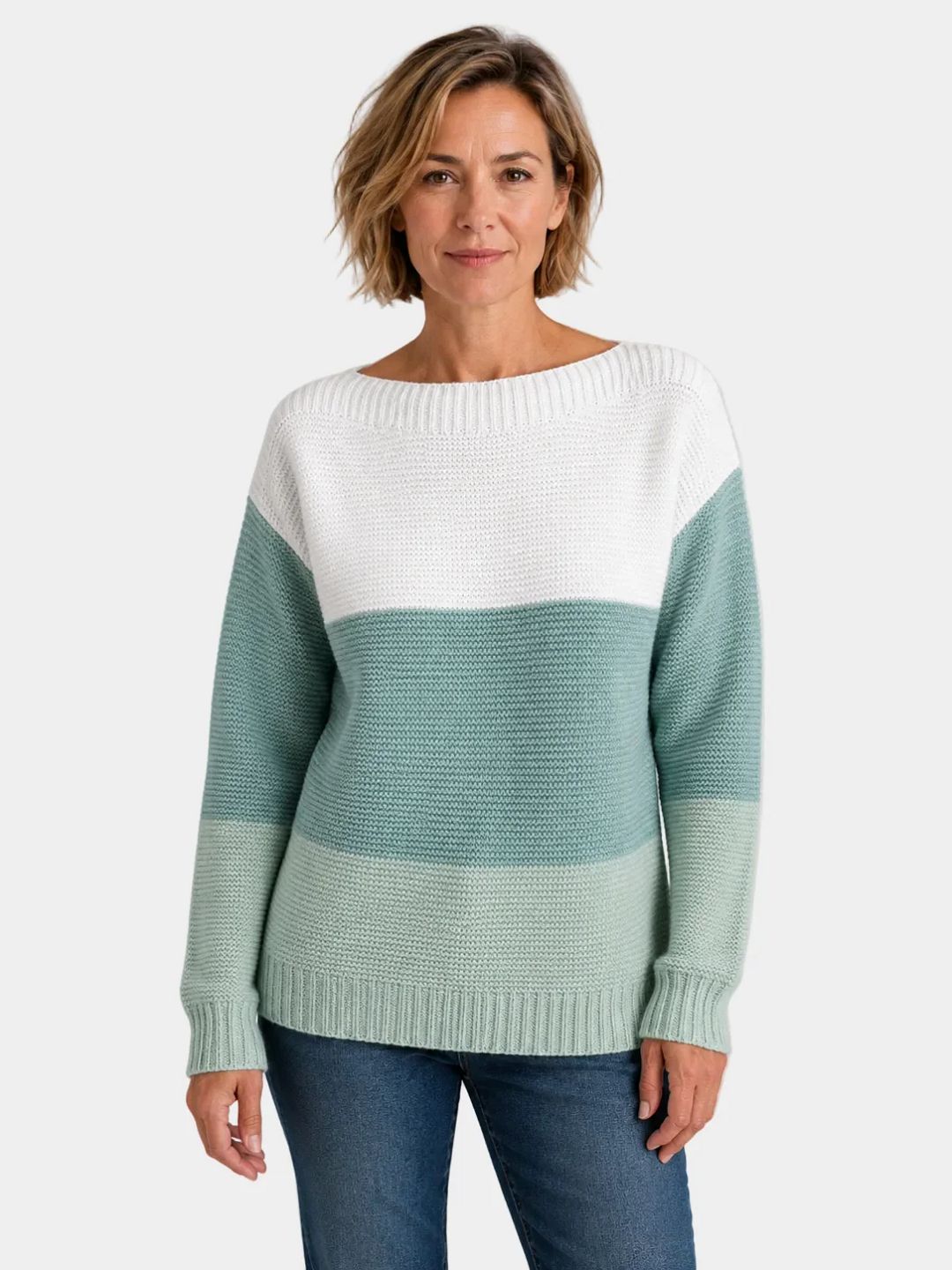 Serena | Pull Dégradé Doux avec Coupe Confortable