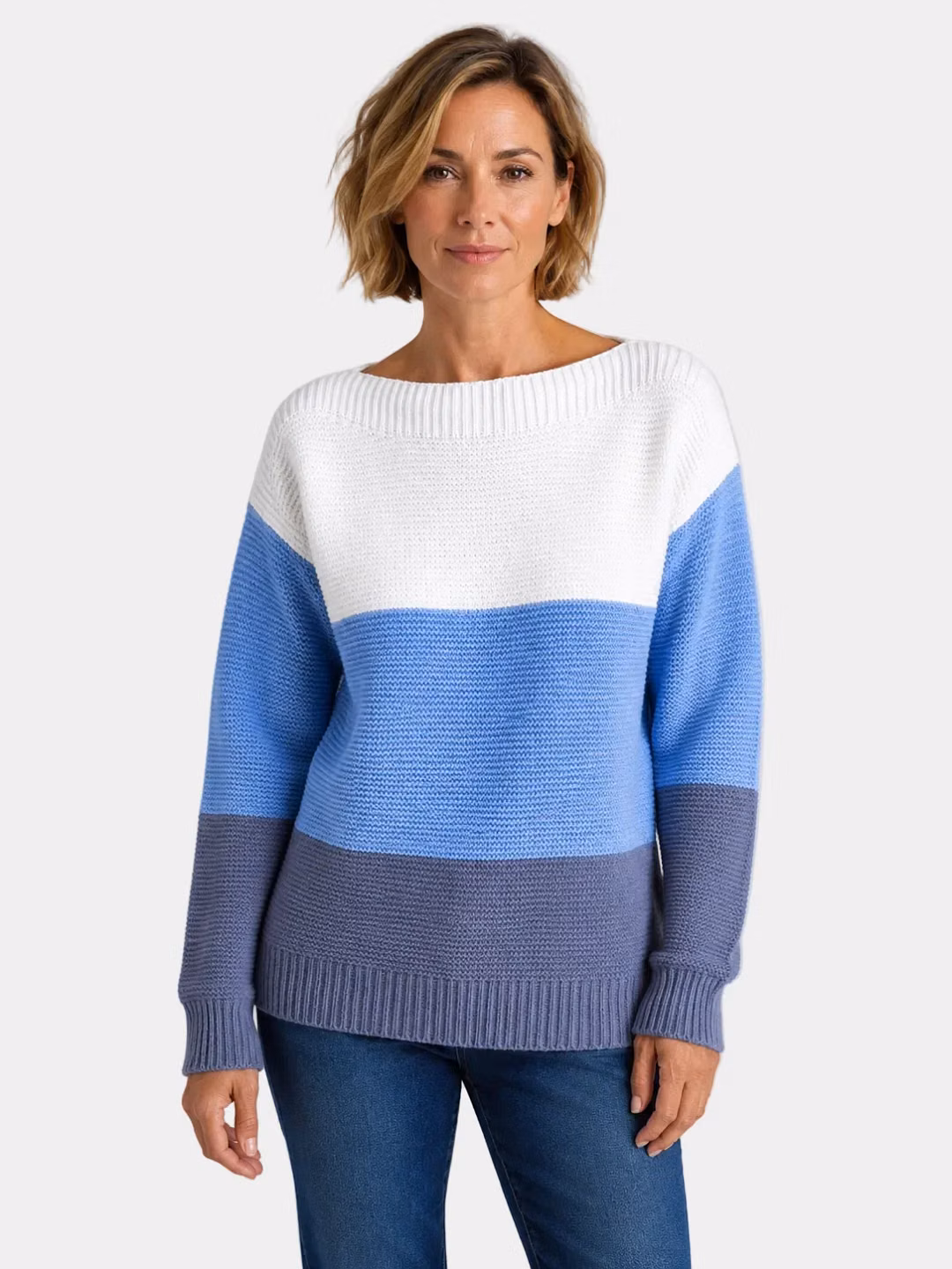 Serena | Pull Dégradé Doux avec Coupe Confortable