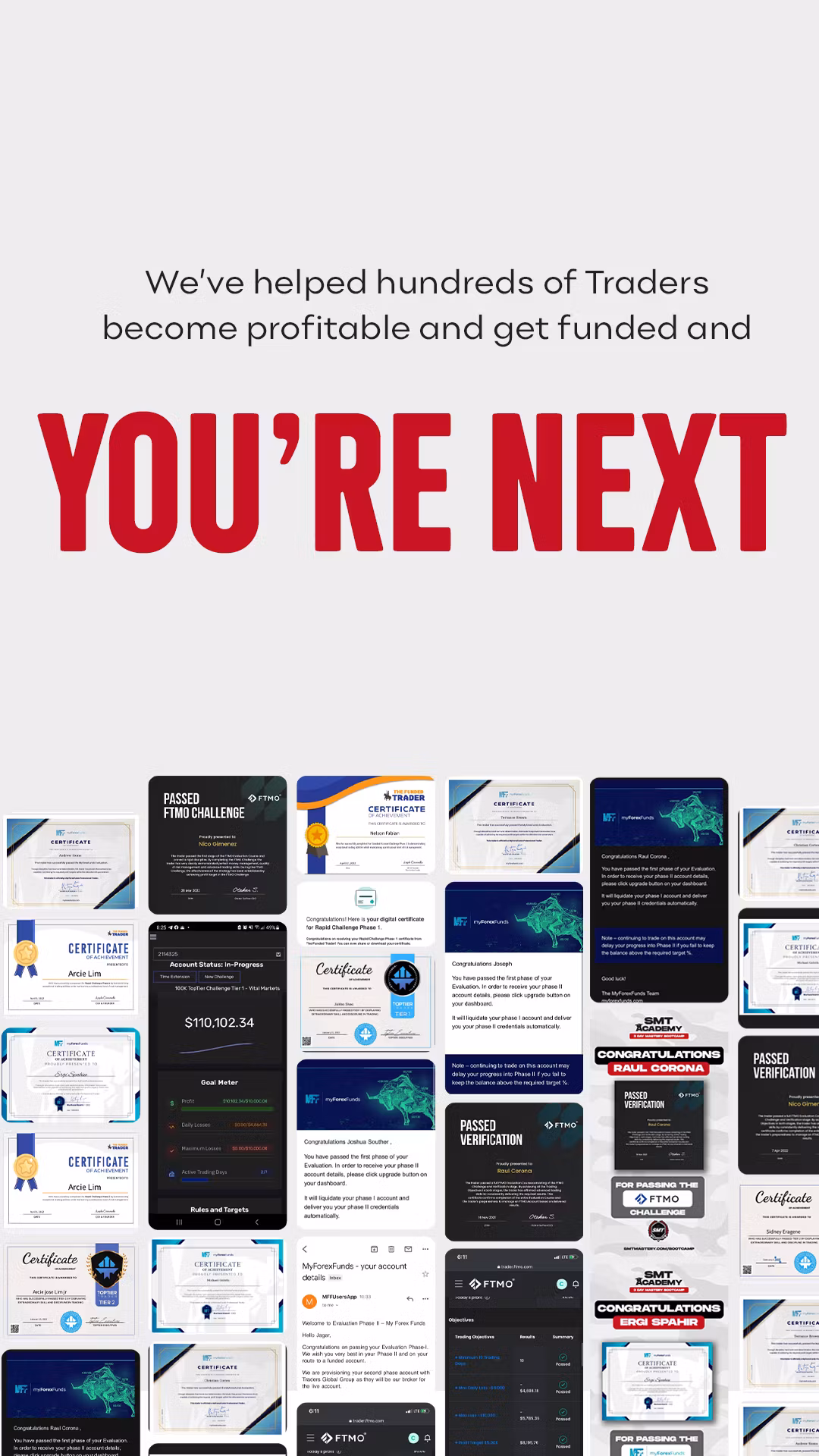 Monthly Signals & Live Trading