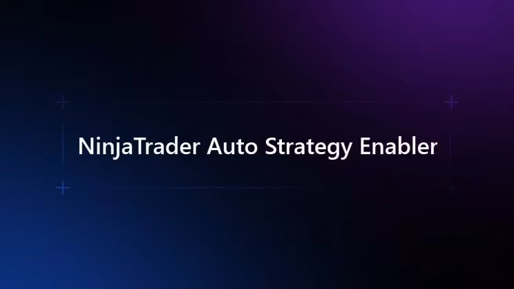 NinjaTrader Strategy Enabler