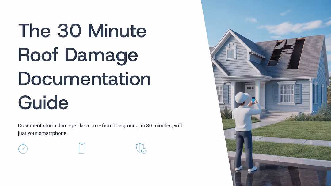 Roof Damage Document Guide
