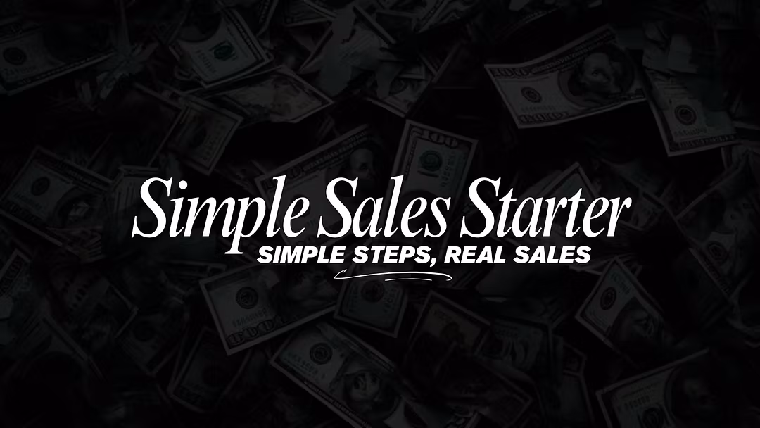 Simple Sales Starter