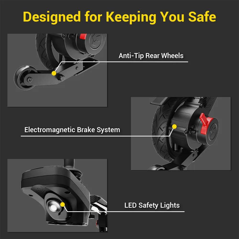 EASWE C20 long range carbon fiber electric wheelchair