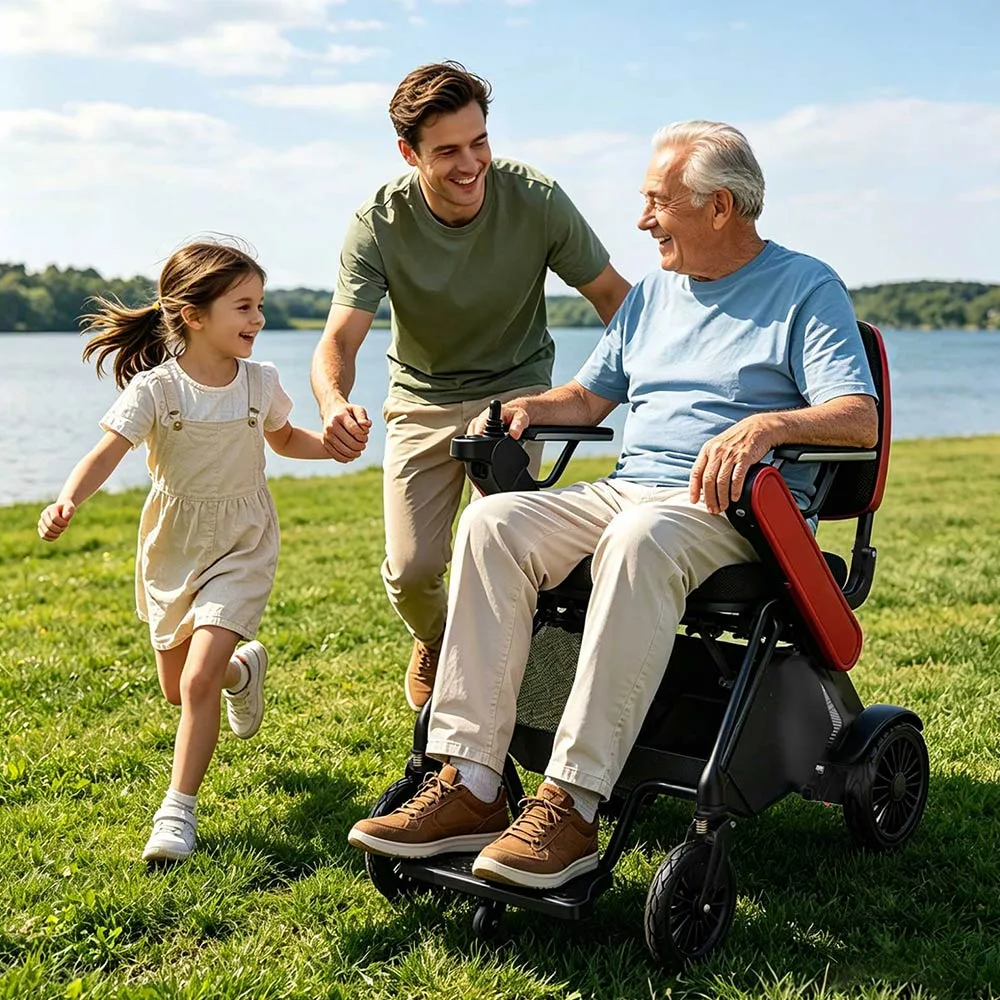 EASWE F10 auto folding electric wheelchair