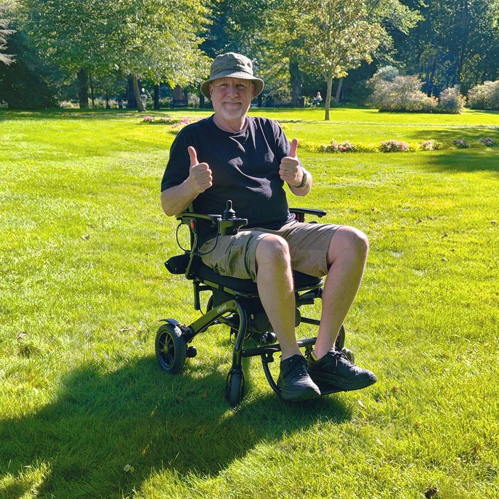 EASWE C20 long range carbon fiber electric wheelchair