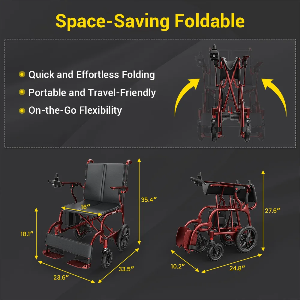 EASWE C30 ultra lightweight carbon fiber electric wheelchair