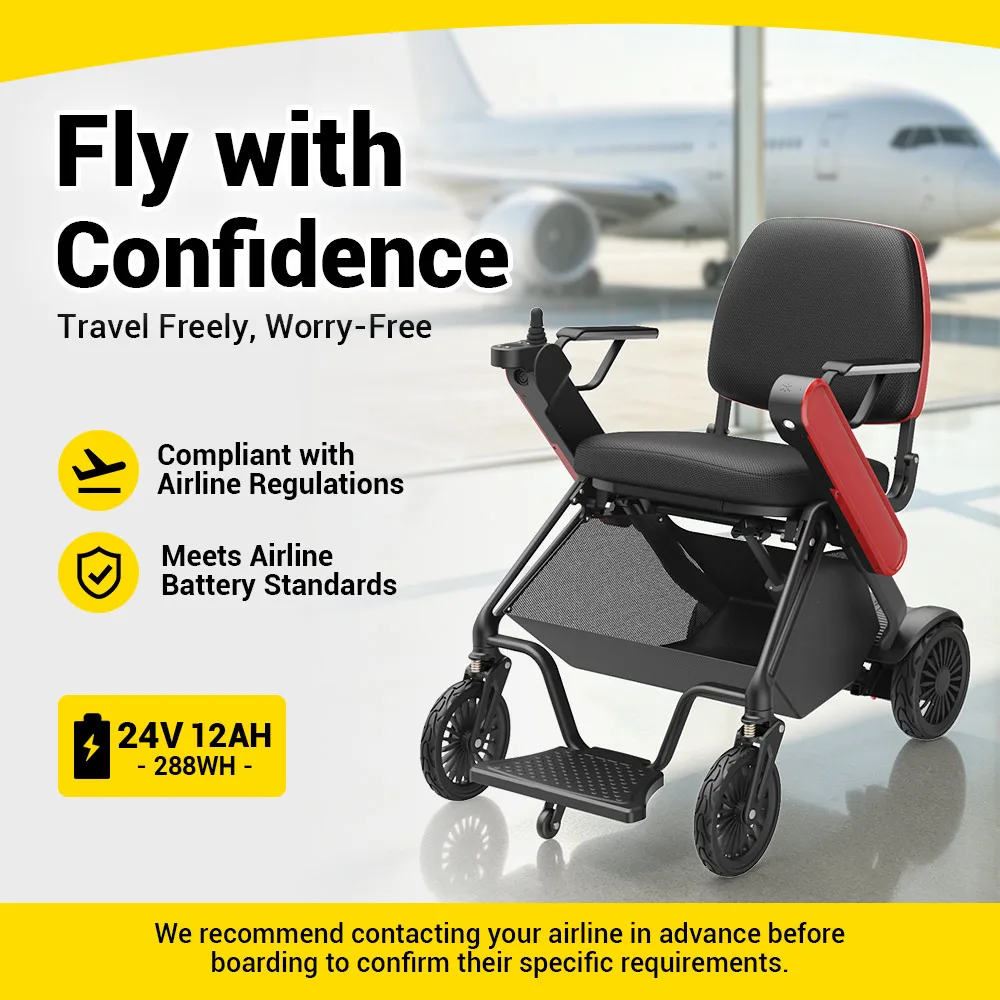 EASWE F10 auto folding electric wheelchair