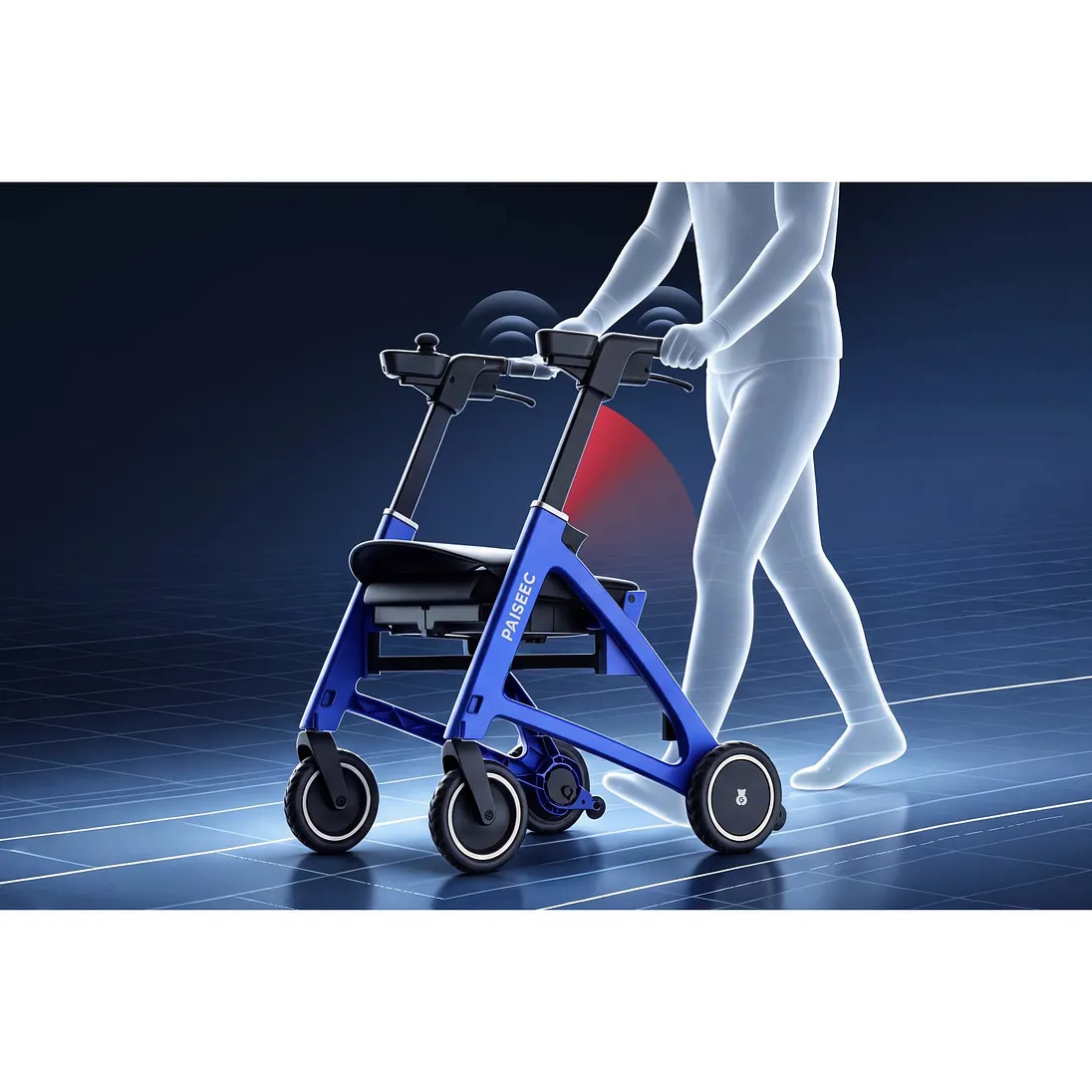 Paiseec FLEX 3-in-1 Lightweight Mobility Device